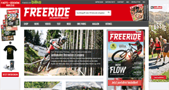 Desktop Screenshot of freeride-magazine.com